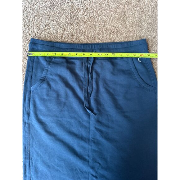 ZYIA Take Me Everywhere Pencil Skirt Dark Blue Athletic Pockets Womens XL - Picture 4 of 5